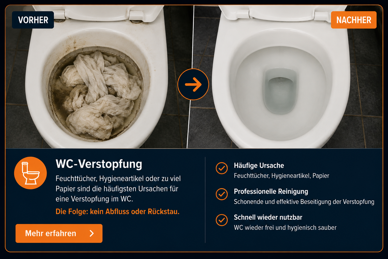 WC Verstopfung Schwäbisch Gmünd